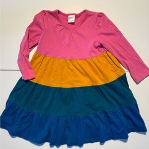 Hanna Andersson Colorblock Kids Dress